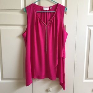 Avenue Dressy Pink top